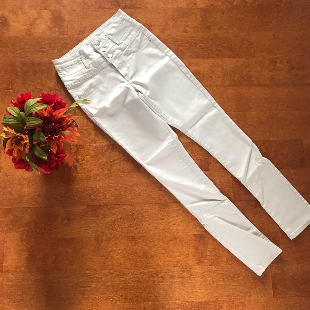 Charlotte Russe beige brown high waisted pants